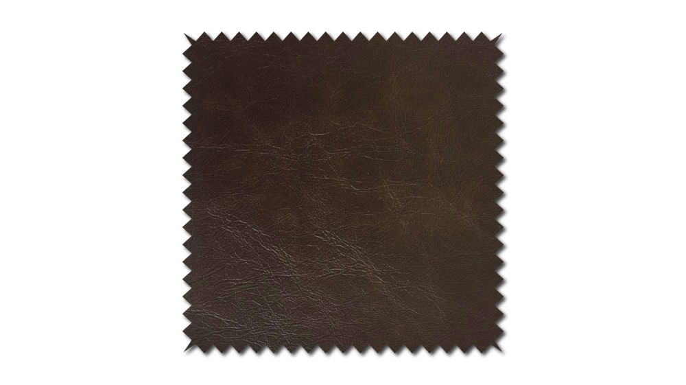 KAWOLA Stoffmuster Kunstleder braun 10x10cm