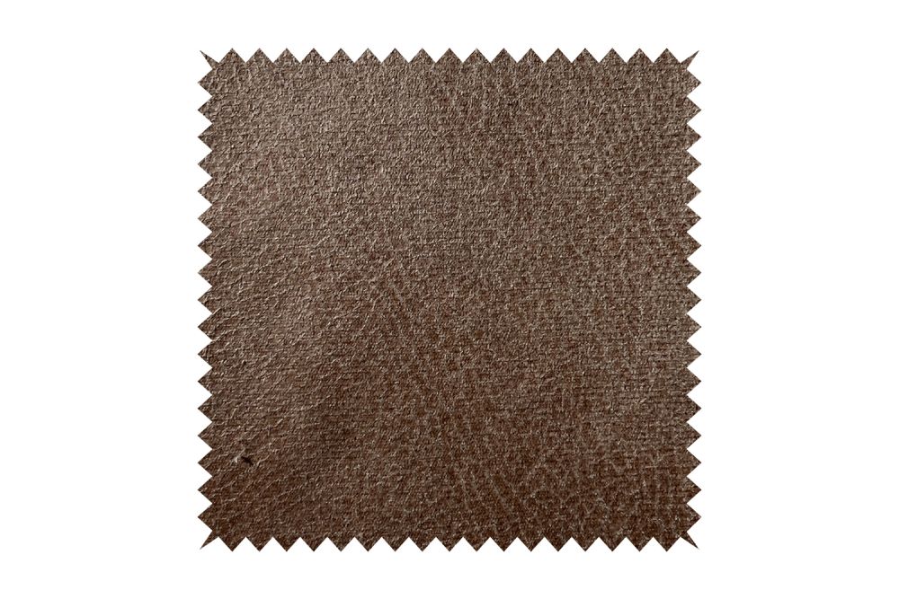 KAWOLA Stoffmuster Kunstleder mit Lederanteil hellbraun 10x10cm